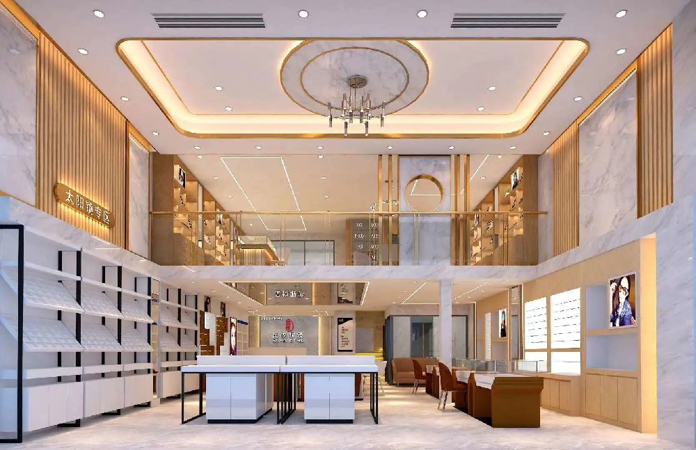 北京上海深圳廣州眼鏡專柜專賣店展廳裝修SI設(shè)計(jì)